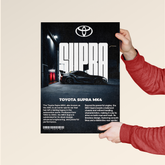 Toyota Supra MK4 – Timeless Speed Poster